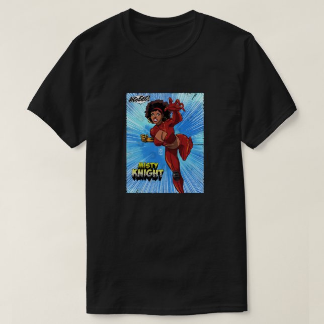 Camiseta Misty Knight T-Shirt Copy (Frente do Design)