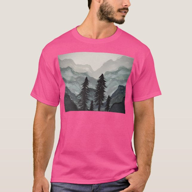 Camiseta Misty Mountain Long (Frente)