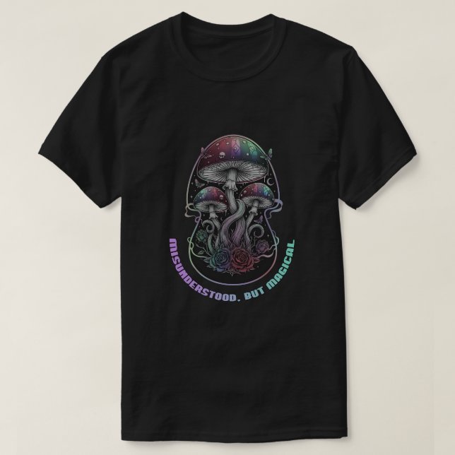 Camiseta Misunderstood but Magical (Frente do Design)