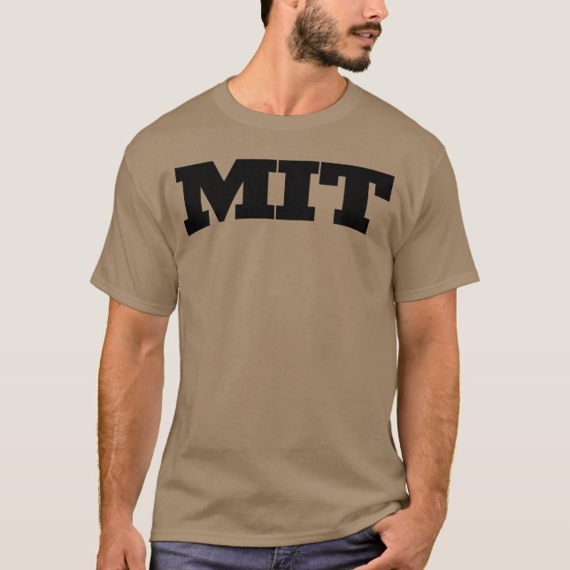 Camiseta MIT engraçado (Frente)