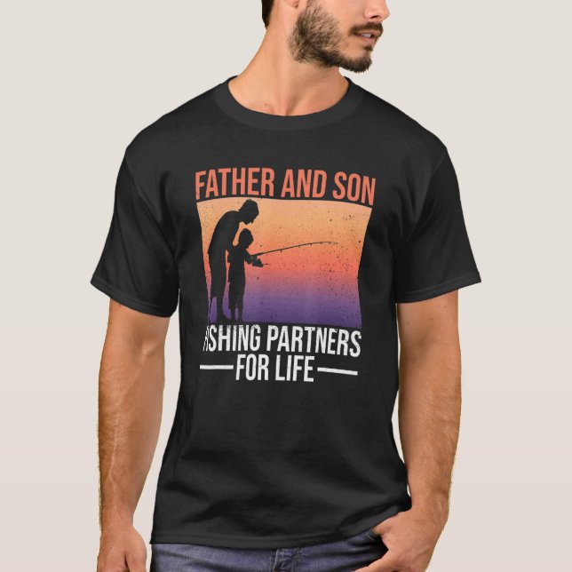 Camiseta Mit Papa Angeln Bester Papa Der Welt Fischer Fathe (Frente)