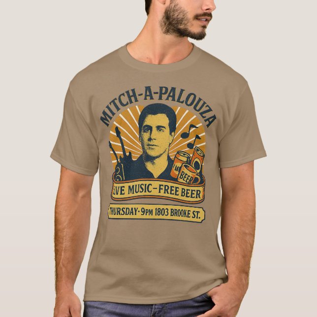 Camiseta Mitch-A-Paloza Funny (Frente)