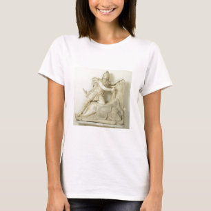 Camiseta Mithras que sacrifica a Bull, alivio de mármore,