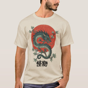 Camiseta Mítica Besta Sobe Sob Sol Vermelho