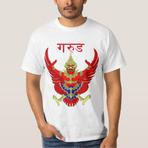Camiseta Mito Tailandês Figura Phoenix Garuda