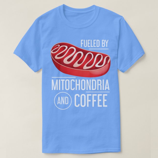 Camiseta Mitocôndria Biologia do Café (Frente do Design)