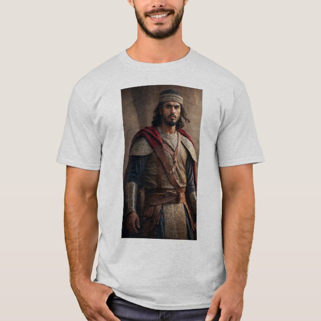 Camiseta Mitologia Árabe - Geral Não Conquistado (Frente)