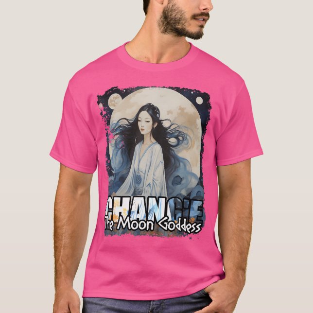 Camiseta Mitologia Chinesa Deusa da Lua Chang'E (Frente)