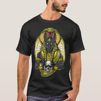 Camiseta Mitologia Egípcia Deus Anúbis
