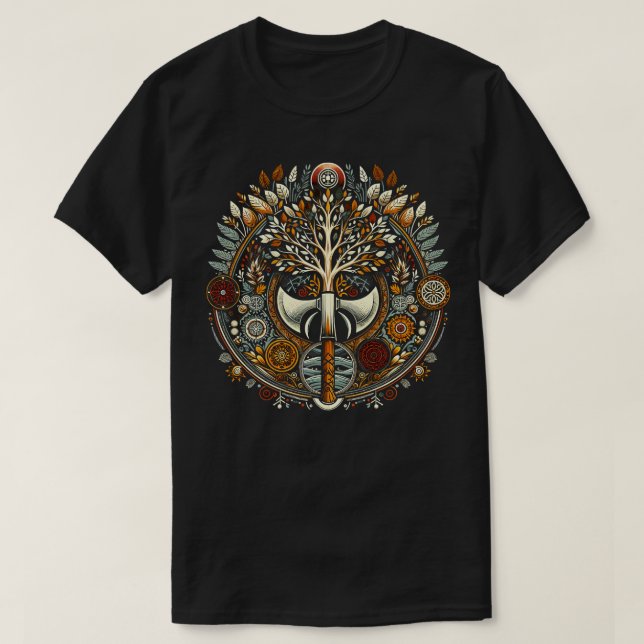 Camiseta mitologia eslava (Frente do Design)