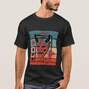 Camiseta Mitologia Folclórica Japonesa de Oni Demon Japonês