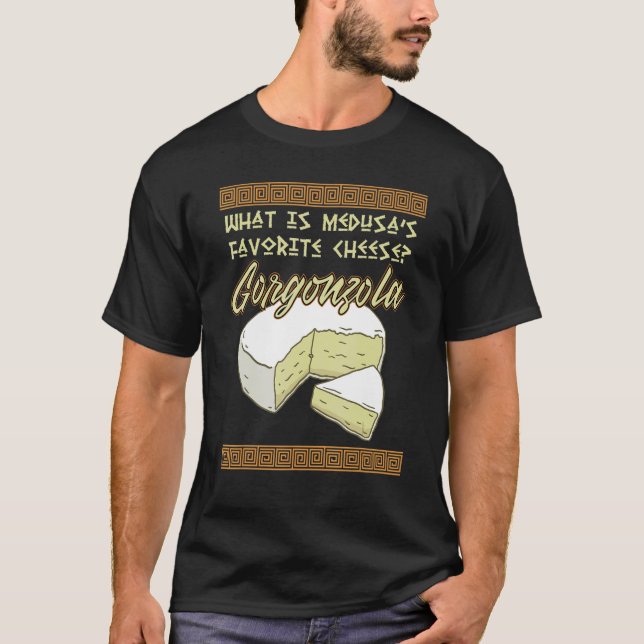Camiseta Mitologia grega antiga e Monstros Gregos Medusa (Frente)