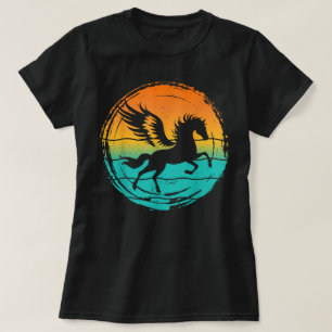 Camiseta Mitologia Grega Asas de Pégaso Cavalo Garanhão