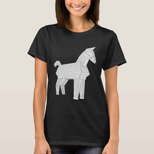 Camiseta Mitologia Grega Odisseia História Grega Tróia H (Frente)