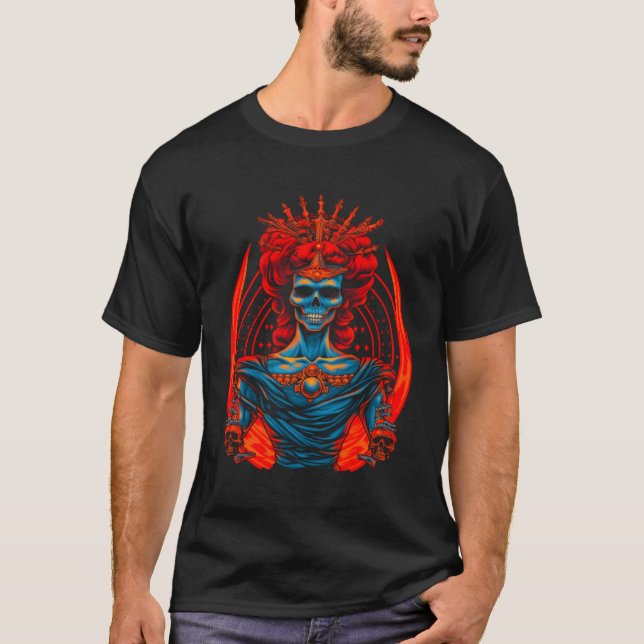 Camiseta Mitologia Grega Persephoneia Hades (Frente)