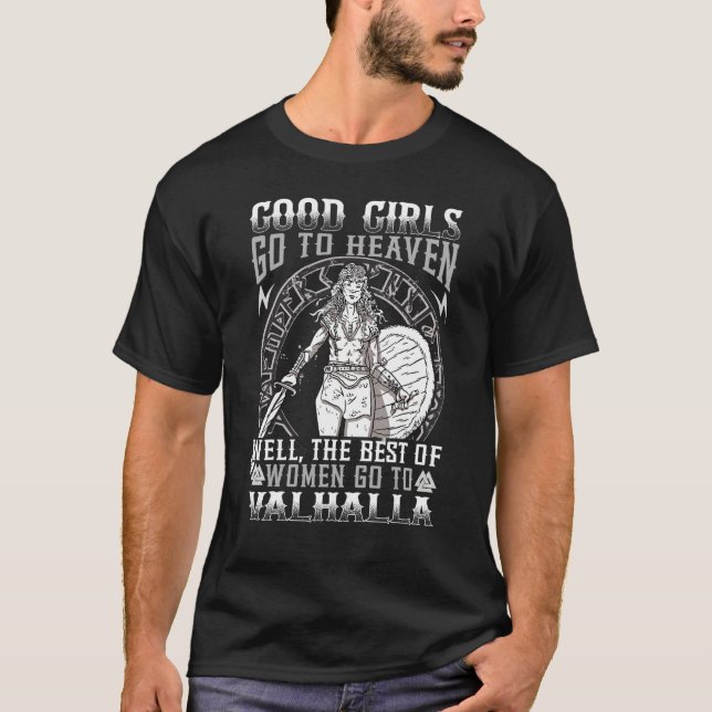 Camiseta Mitologia Nórdica Viking Nordish Citação Símbolo C (Frente)