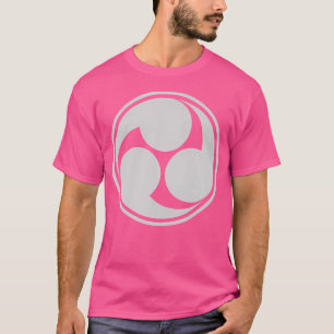 Camiseta Mitsu Tomoe Japonês - Trinity Symbol Artes Marciai