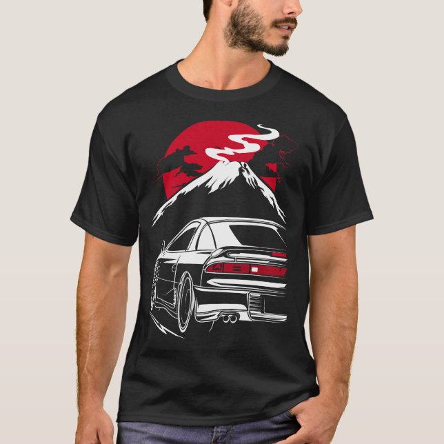 Camiseta Mitsubishi 3000GT VR-4 Fuji, Dodge Stealth R/T, GT (Frente)