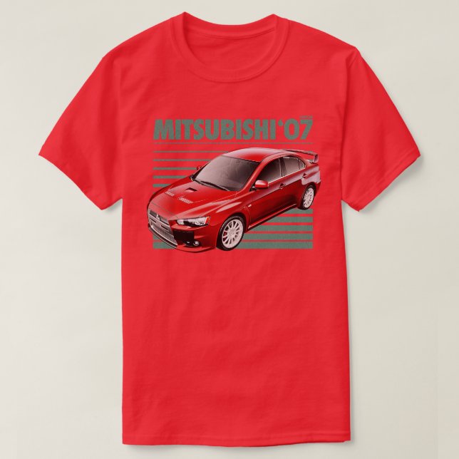 CAMISETA MITSUBISHI LANCER (Frente do Design)
