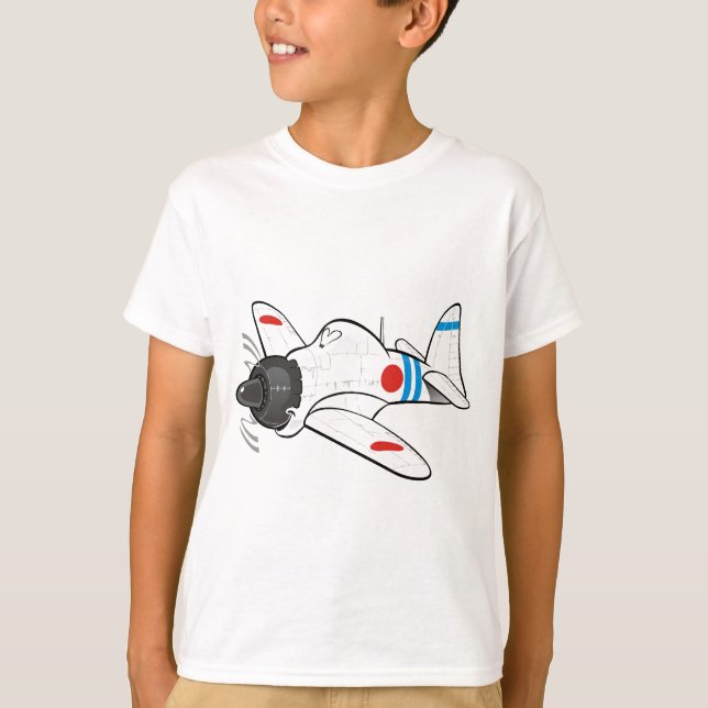 Camiseta mitsubishi zero (Frente)