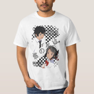 Camiseta Mitsuha Miyamizu face anime