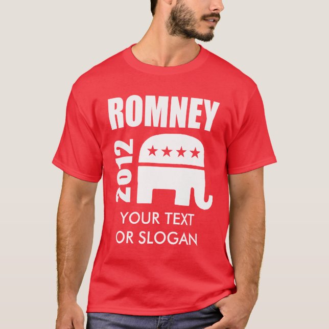 CAMISETA MITT ROMNEY 2012 (Frente)