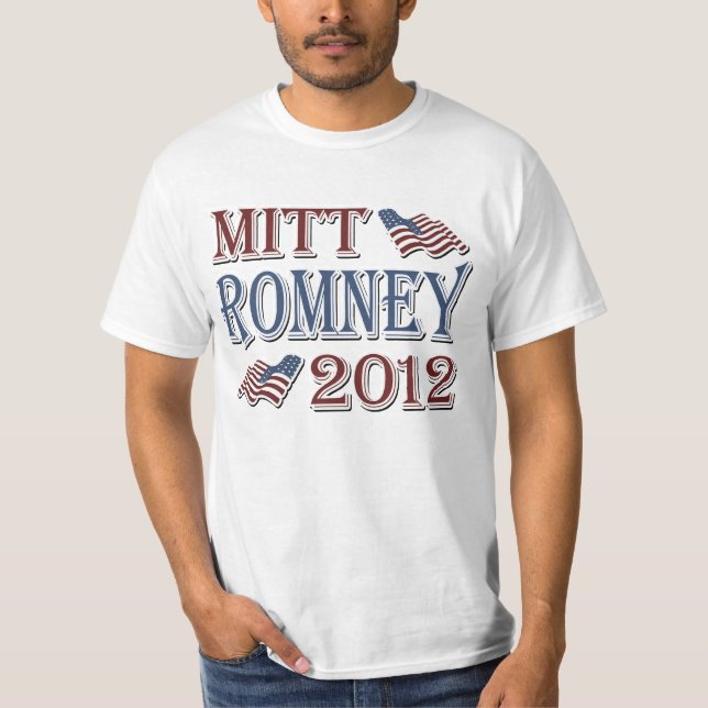 Camiseta Mitt Romney 2012 (Frente)