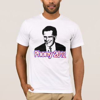 Camiseta Mitt Romney - 2012 falso