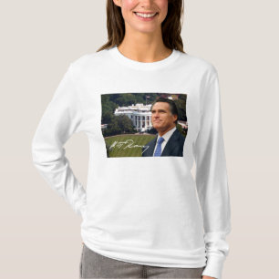 Camiseta Mitt Romney & casa branca