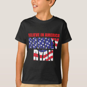 Camiseta Mitt Romney e Paul Ryan