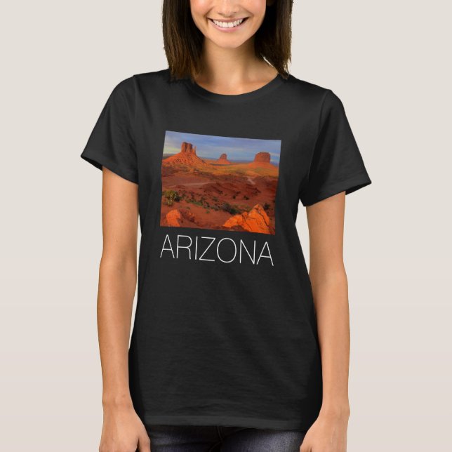Camiseta Mittens, vale do Monumento, AZ (Frente)