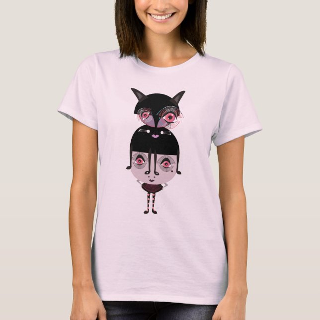 Camiseta Mitzi e Fitzy (Frente)