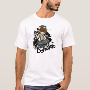 Camiseta Miúdo da plataforma giratória