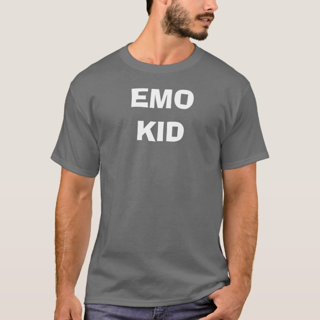 CAMISETA MIÚDO DE EMO (Frente)