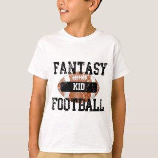 Camiseta Miúdo do futebol da fantasia