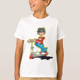 Camiseta miúdo do skooter