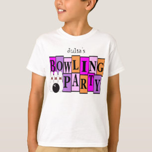 Camiseta Miúdo feito sob encomenda da festa de aniversário