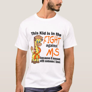 Camiseta Miúdo na luta contra a esclerose múltipla do MS