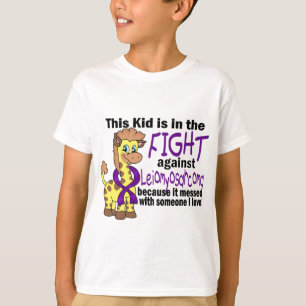Camiseta Miúdo na luta contra Leiomyosarcoma