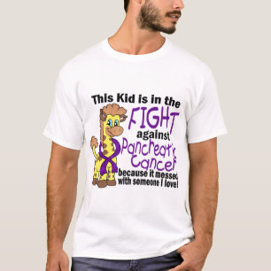 Camiseta Miúdo na luta contra o câncer de pâncreas