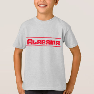 Camiseta Miúdos Camisa-Alabama