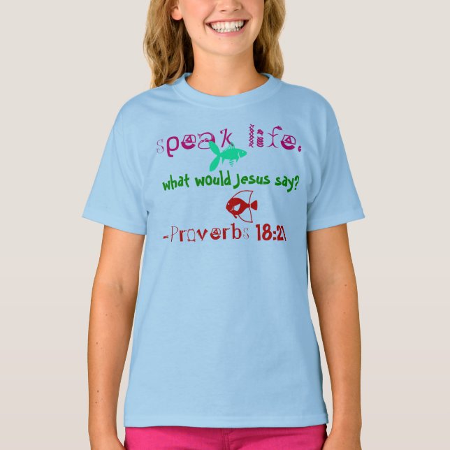 Camiseta Miúdos cristãos (Frente)