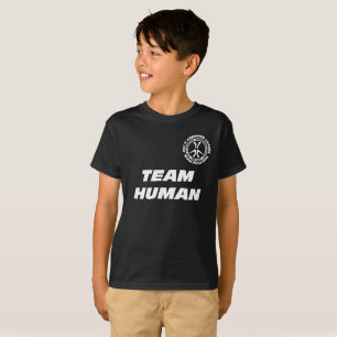 Camiseta Miúdos da "ser humano equipe "