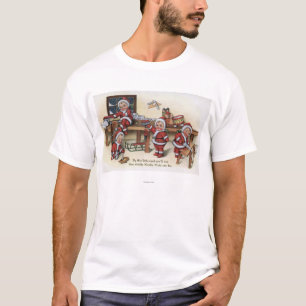 Camiseta Miúdos de GreetingLittle do Natal