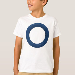 Camiseta Miúdos do anel de Ringette/t-shirt da juventude