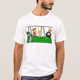 Camiseta Miúdos do campo de jogos