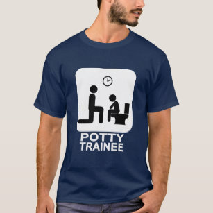 Camiseta Miúdos do estagiário do Potty - obscuridade