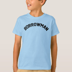 Camiseta Miúdos do original de Borrowman