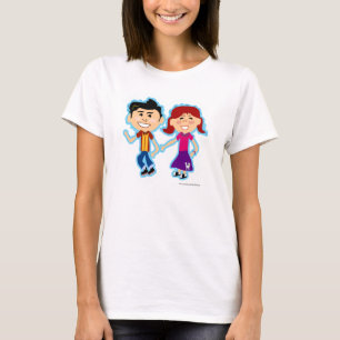 Camiseta Miúdos do salto da peúga