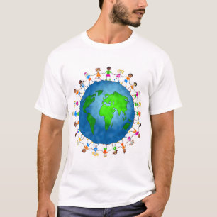 Camiseta Miúdos globais
